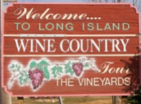 Long Island Wine Country Sign